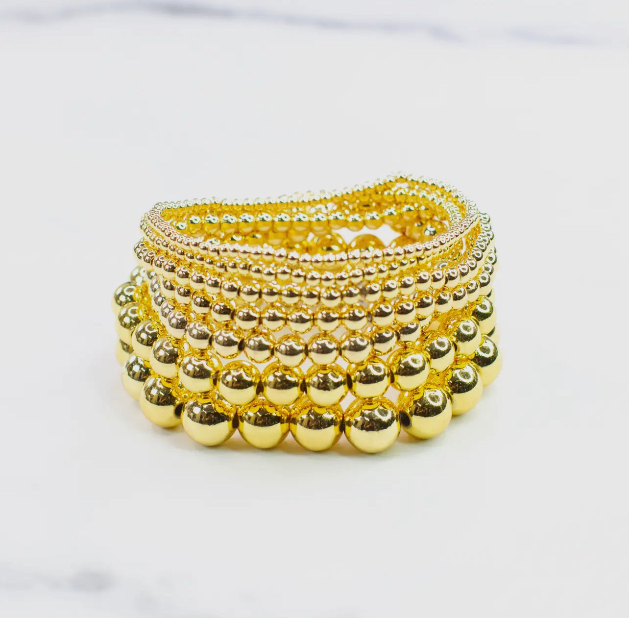 Gold Filled Beaded Bracelets