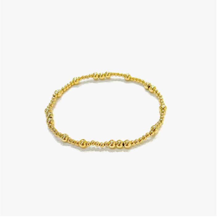 Gold Filled Beaded Bracelets