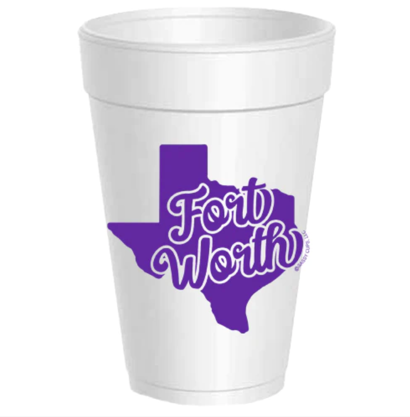 Fort Worth Styrofoam Cups
