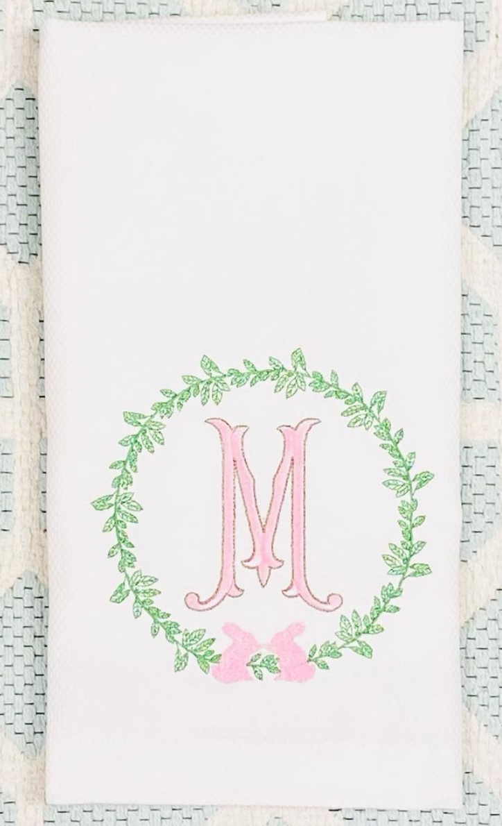 Spring Bunny Kitchen Towel