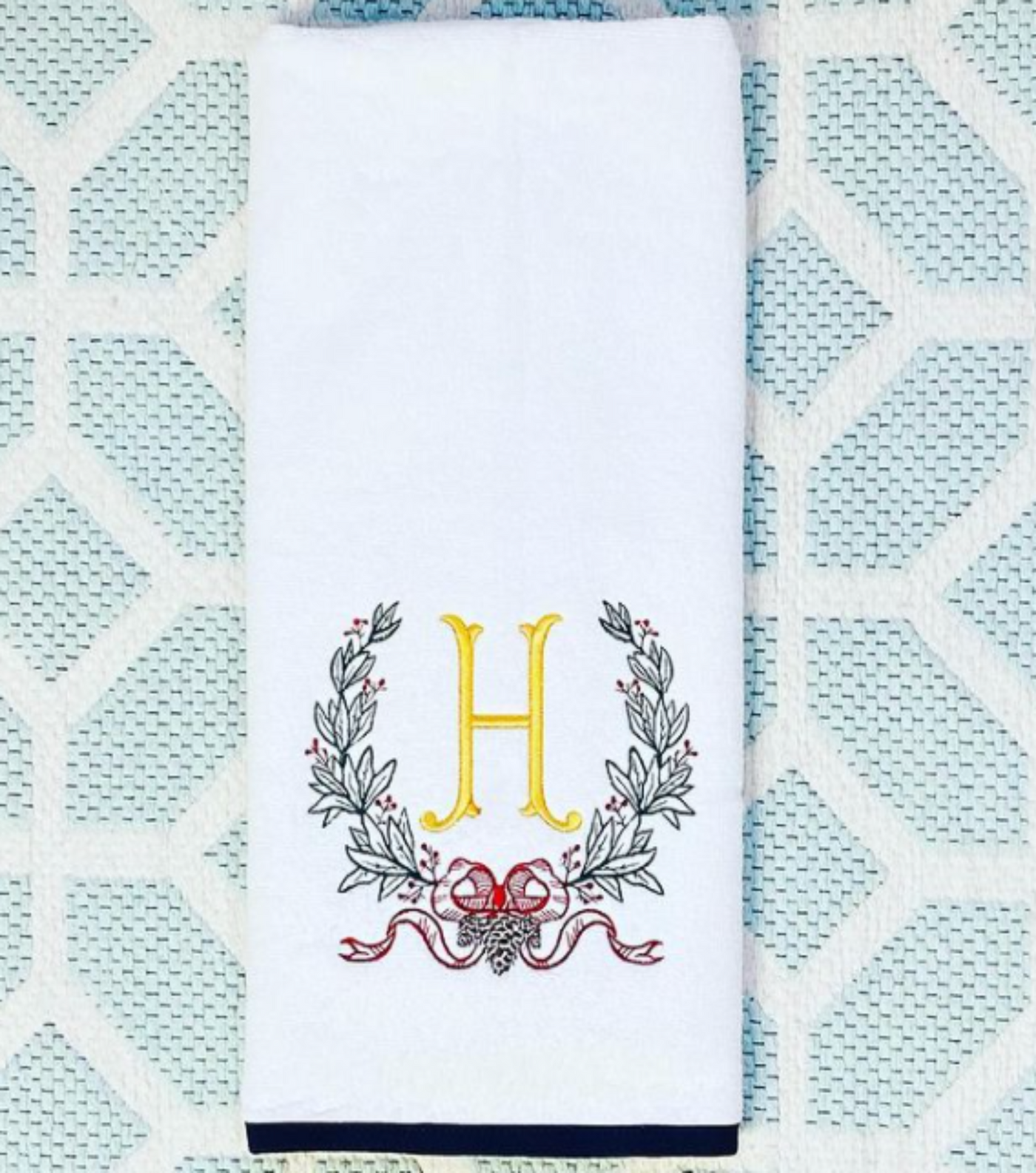 Holiday Bath Hand Towel