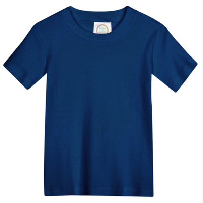 Boys Monogrammed Crewneck Tee