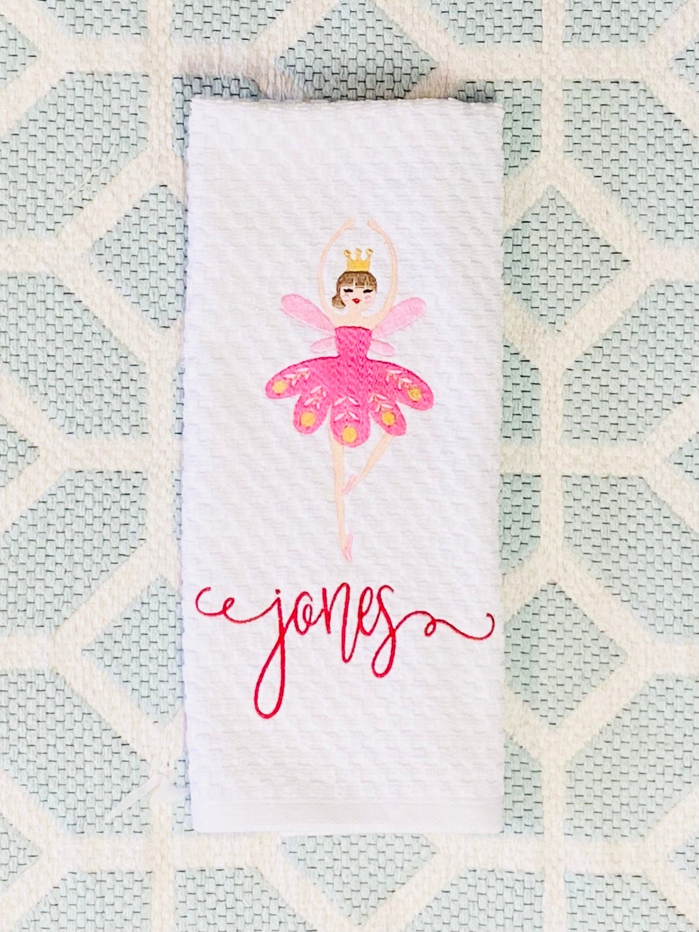 Sugar Plum Fairy Kitchen Towel
