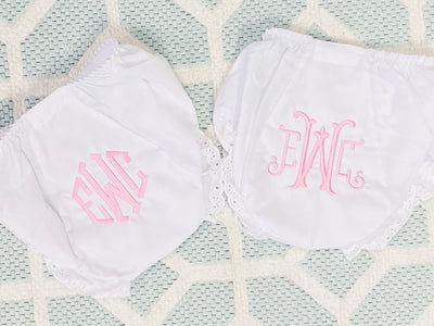 Monogrammed Bloomers
