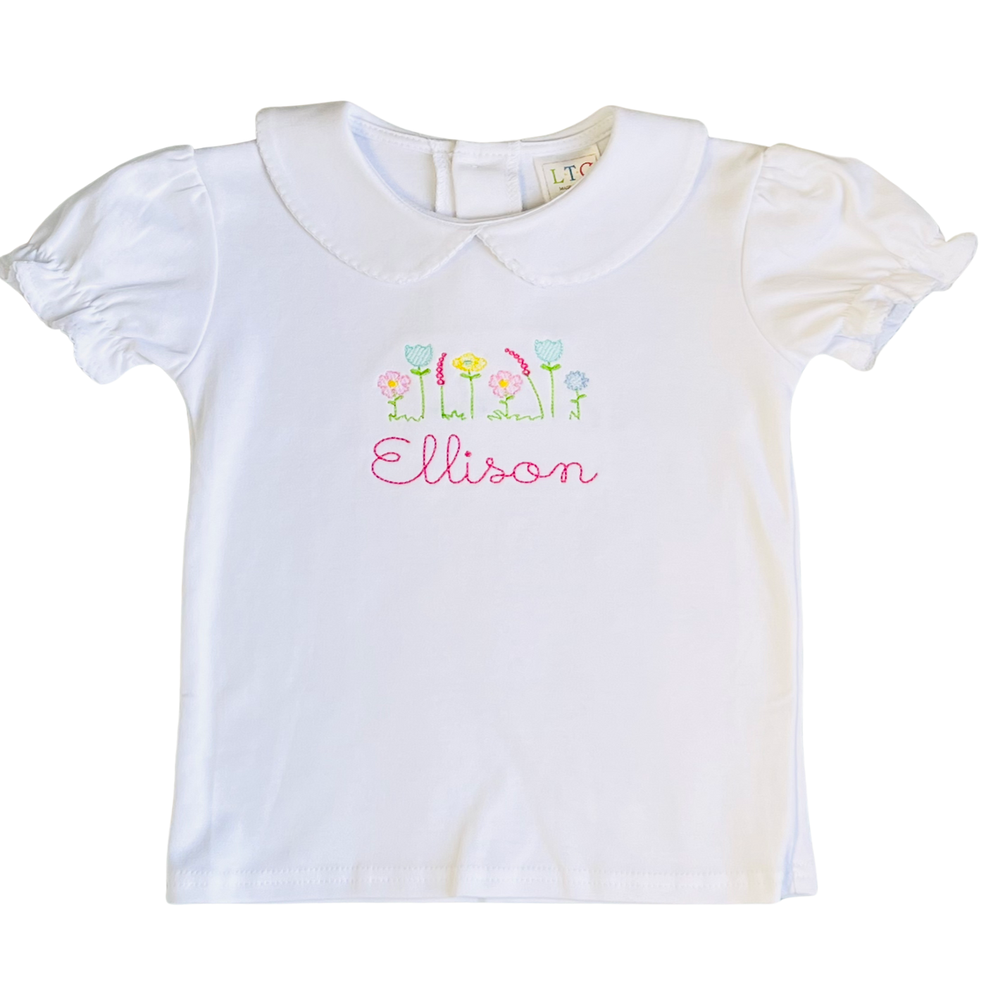 Wildflower Peter Pan Collared Shirt